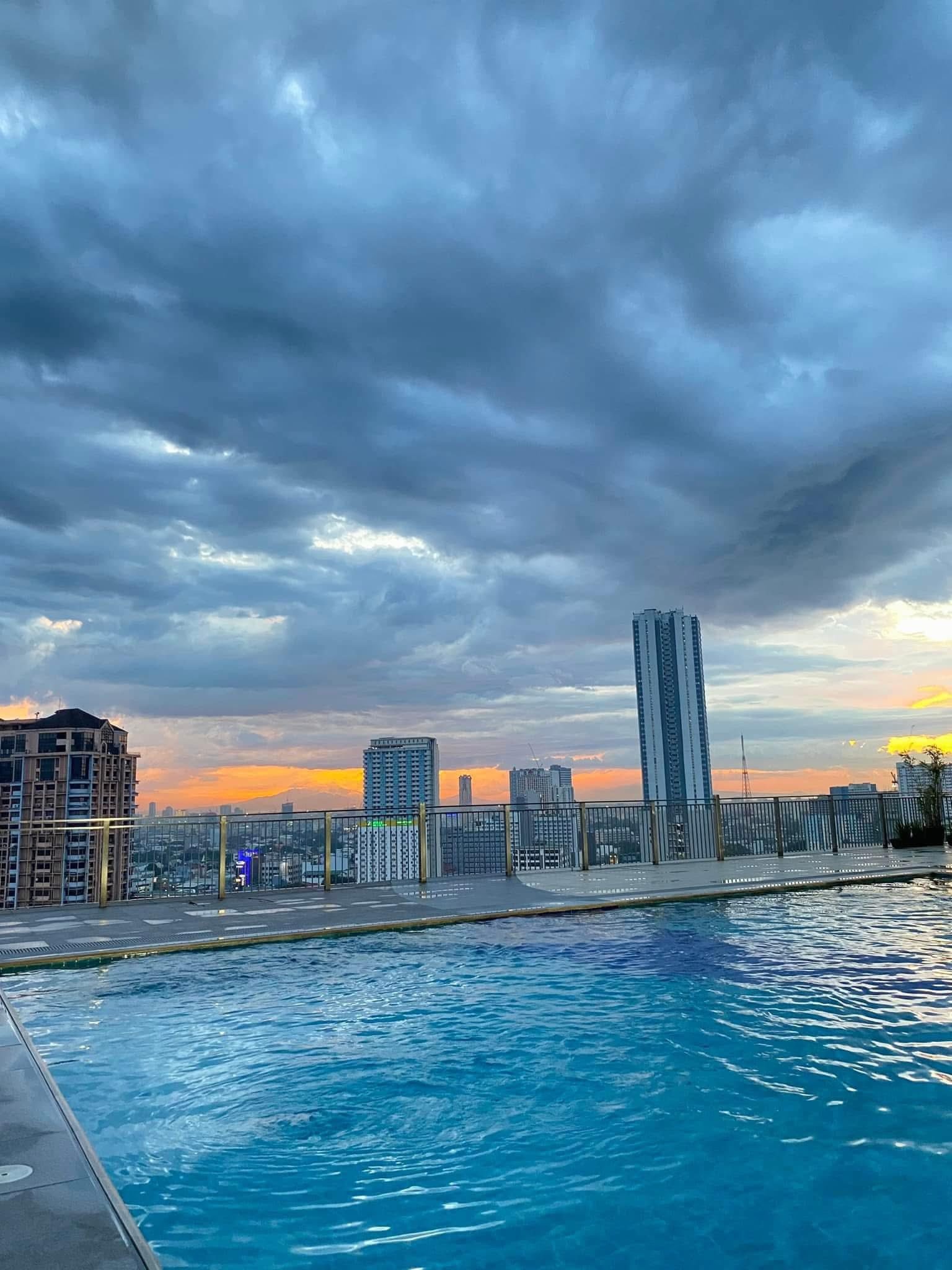 Close-up Pool Tile Design