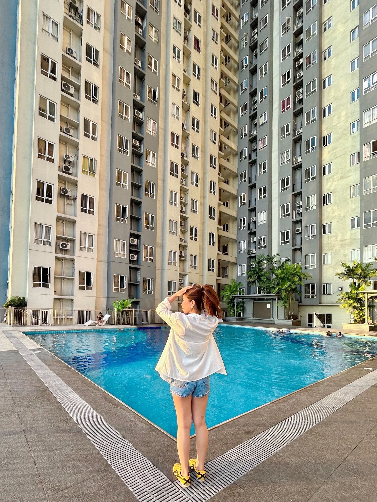 Building View from Pool